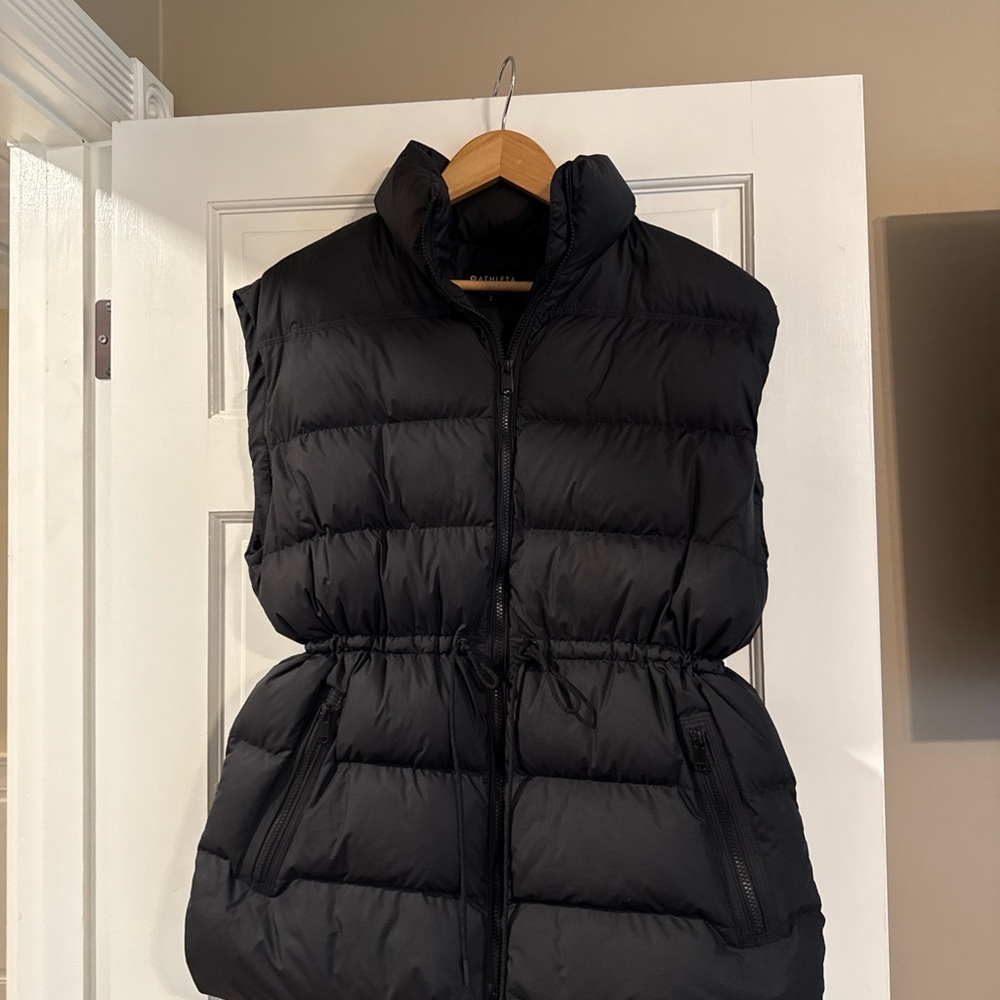 Athleta Black Puffer Jacket